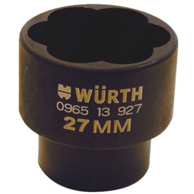 Ударная головка для выкручивания заломанных болтов 1/2" WÜRTH