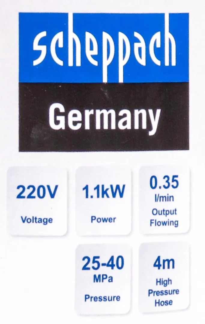 Нагнетатель густой смазки электрический 25 л Scheppach Sch-HG-69230