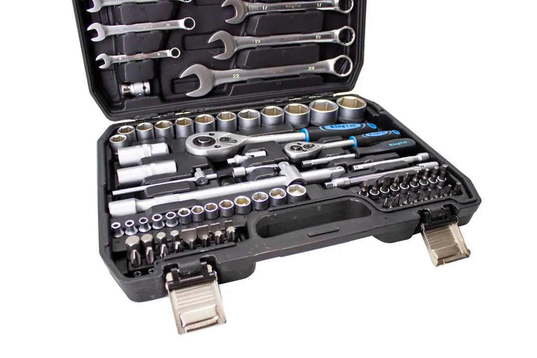 Набор инструментов 82 пр1/4''&1/2'' 6-гр KINGTUL KT-82