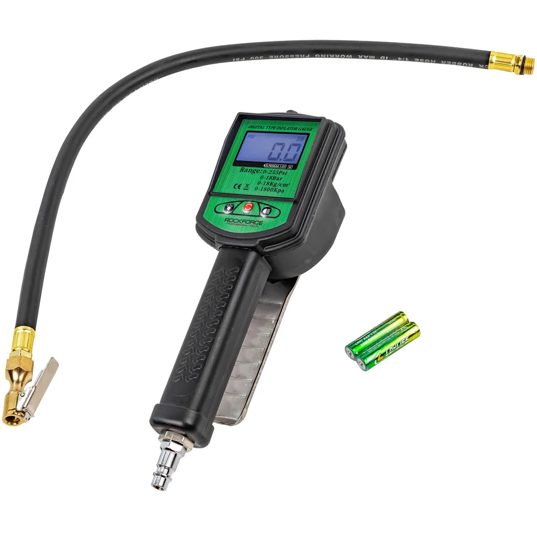 Пистолет для подкачки шин с цифровым манометром RockForce RF-23707