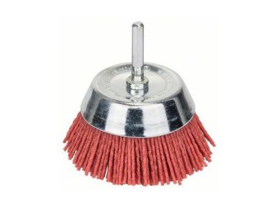 Щетка д/дрели "чашка" нейлон. 75 мм Bosch 2608622051