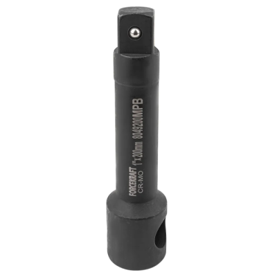 Удлинитель ударный 1'' 200 мм, с отверстием ForceKraft FK-8049200MPB