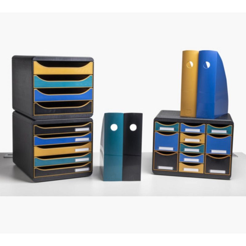 Модуль вертикальный "Neo Deco", сине-зеленый