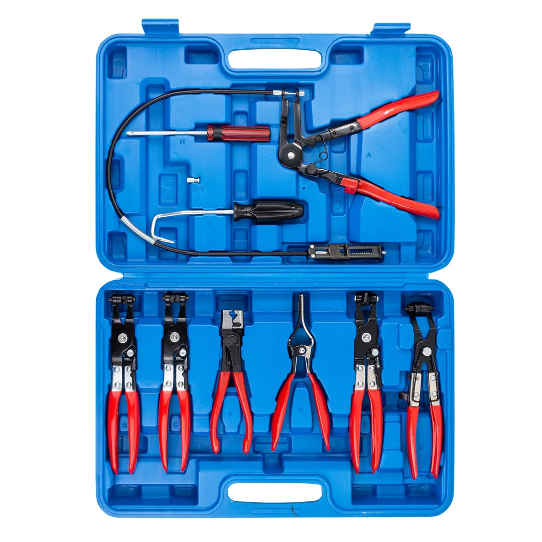 Набор щипцов для снятия и установки хомутов и шлангов 9 пр Forsage F-909G3