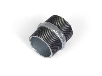 Ниппель 1/2" нар.-нар. оцинкованн., 2 шт. инд. упак., AV Engineering AVEC490000012