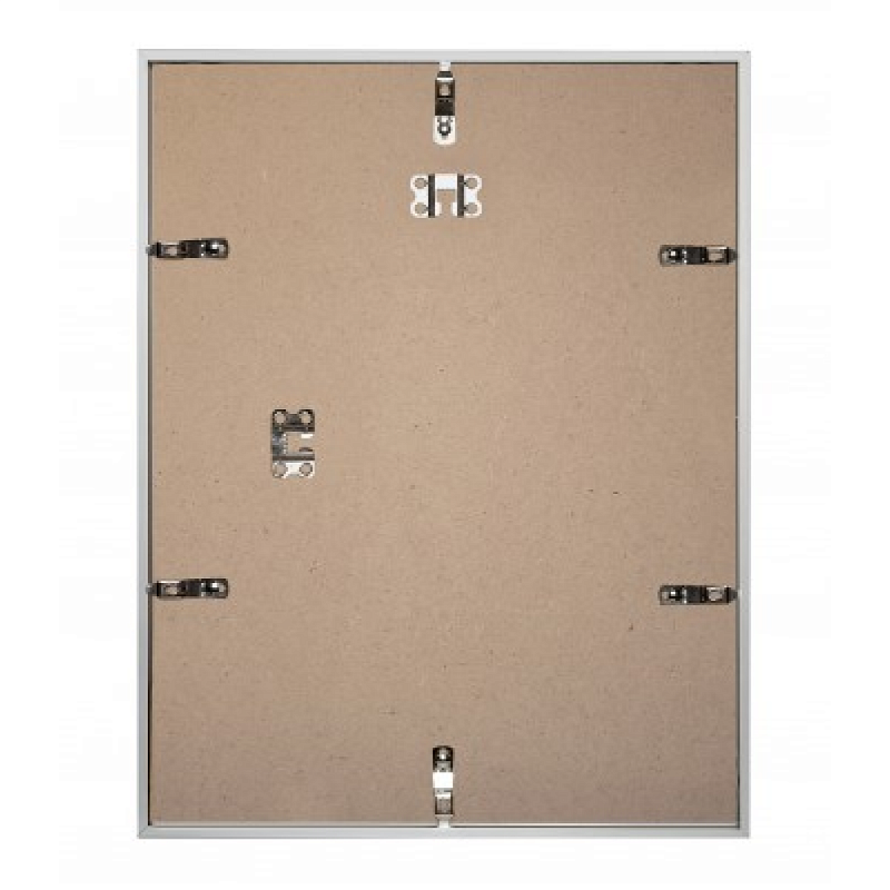 Фоторамка Zebra, 30*40 мм, со стеклом, серебристый