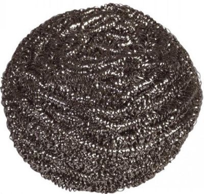 Губка металлическая спиральная "Инокс"