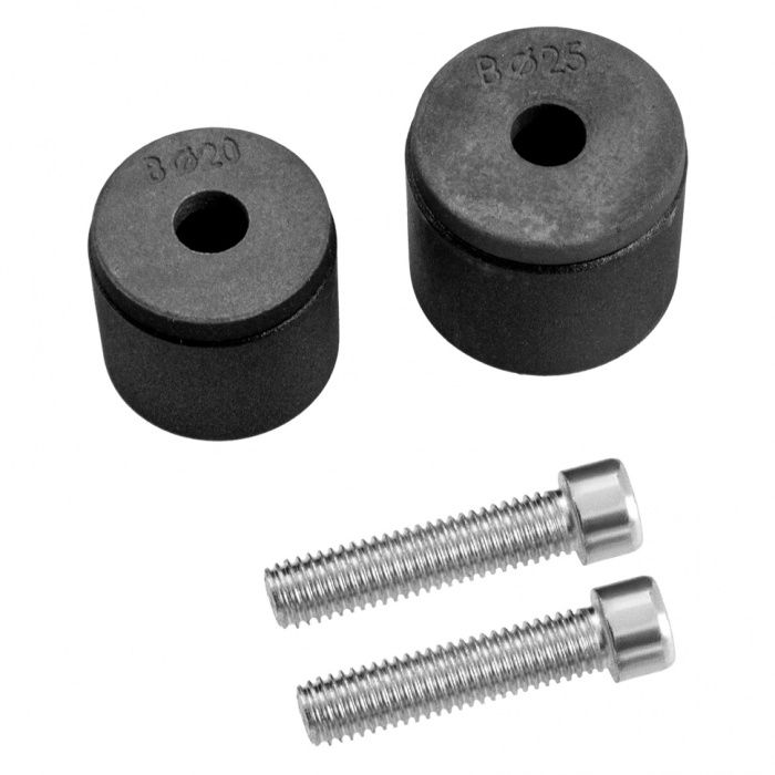 Насадки с тефлоновым покрытием к аппарату для сварки полипропиленовых труб, D: 20 мм, 25 мм Kronwerk 94282