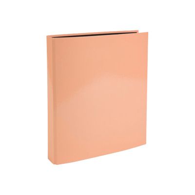 Папка на кольцах "Aquarel", 4 кольца, персиковый