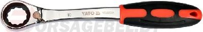 Ключ накидной с трещоткой CrV Yato
