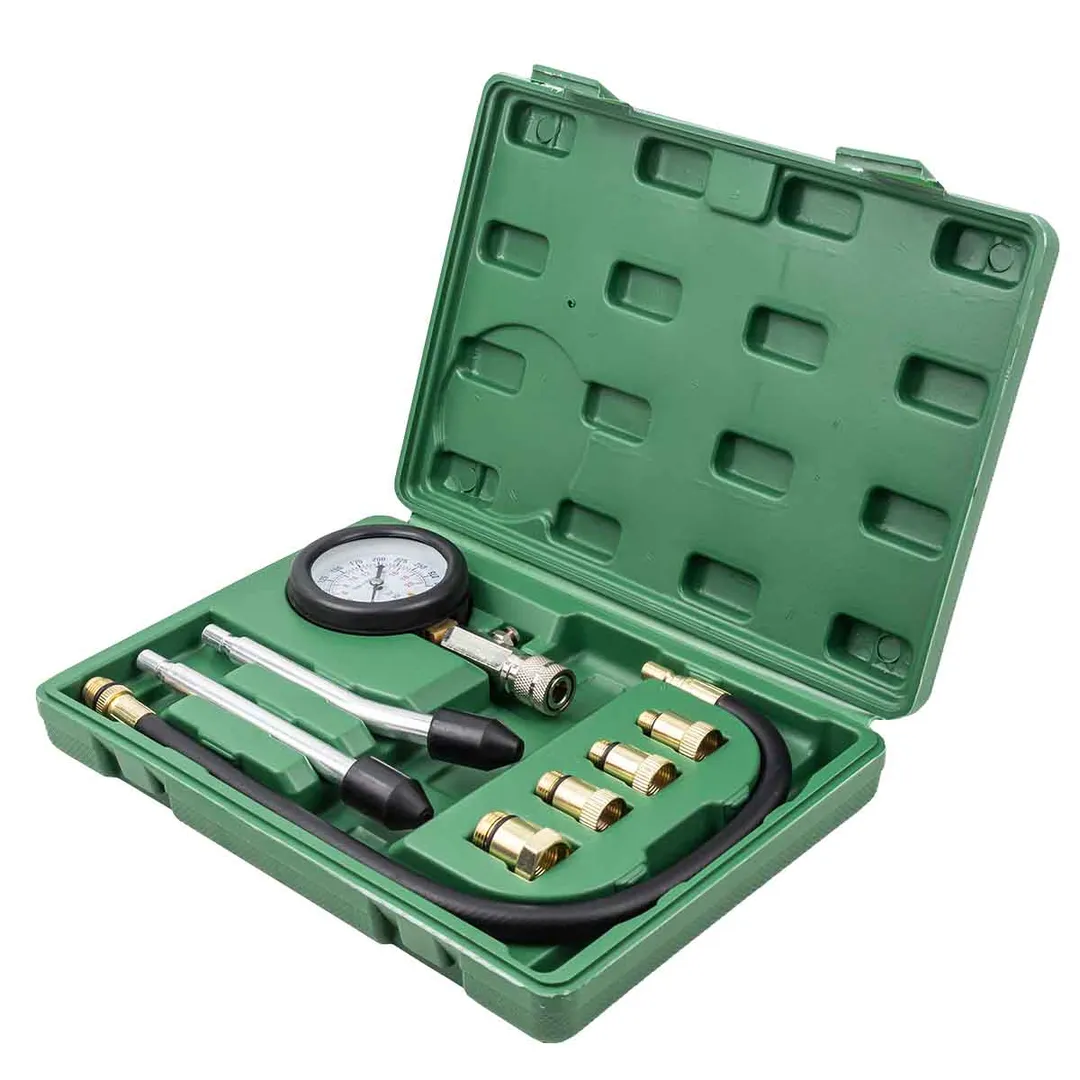 Индикатор компрессии бензинового двигателя Profi 8 пр. RockForce RF-908G1