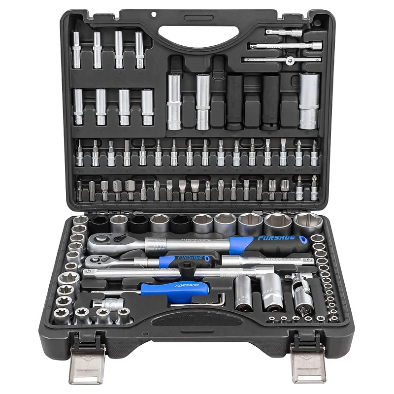 Набор инструментов 108 пр. 1/4"&1/2" 6-гр Forsage F-41082-5L NEW