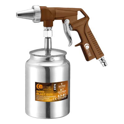 Пескоструйный пистолет с бачком 1 л FORSTIME FT-2376