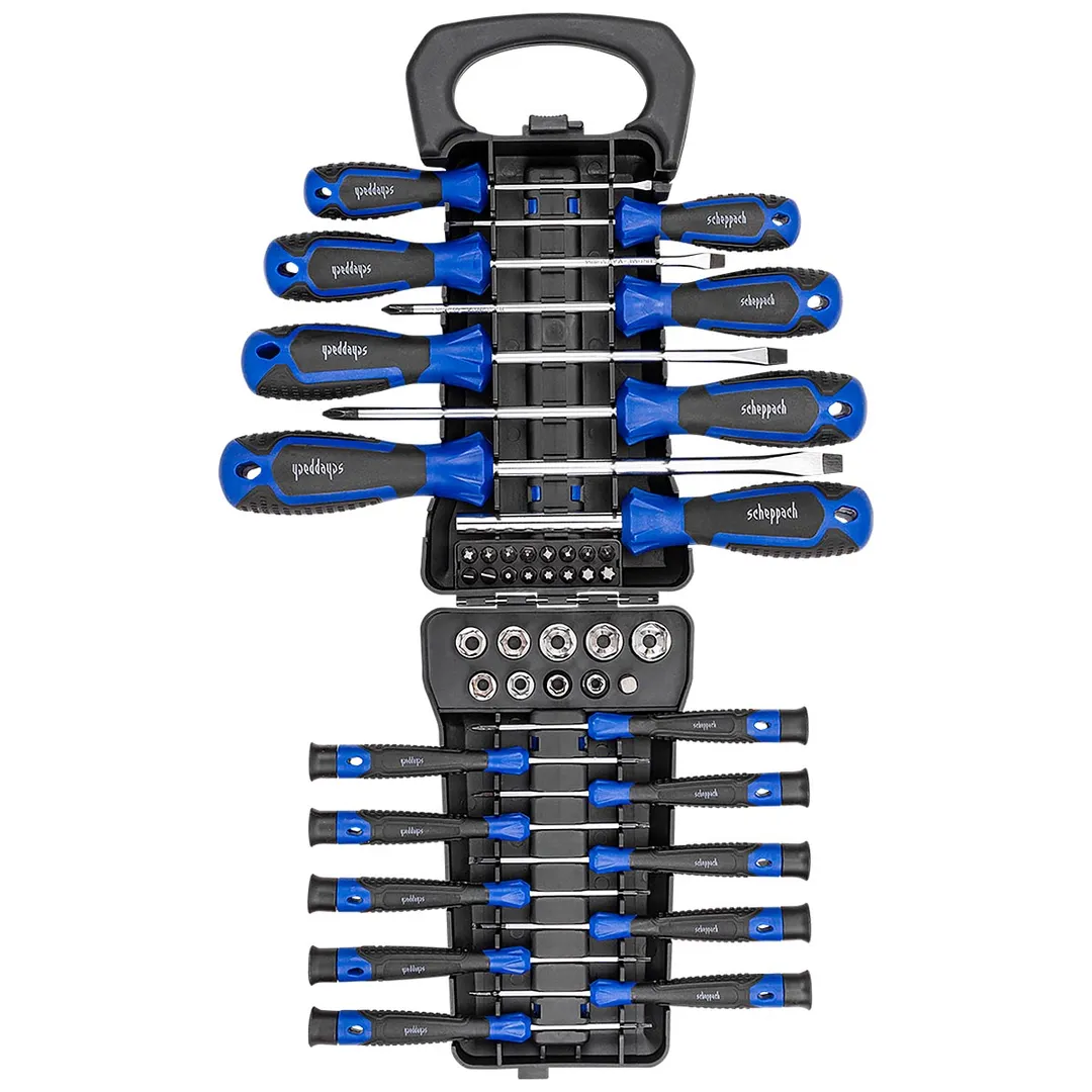 Набор отверток в комплекте с битами 44 пр Scheppach Sch-7044B