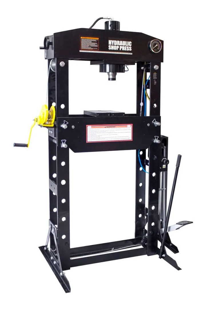 Пресс гидравлический с манометром напольный 20 т, RockForce RF-20030 BIG(дерев)