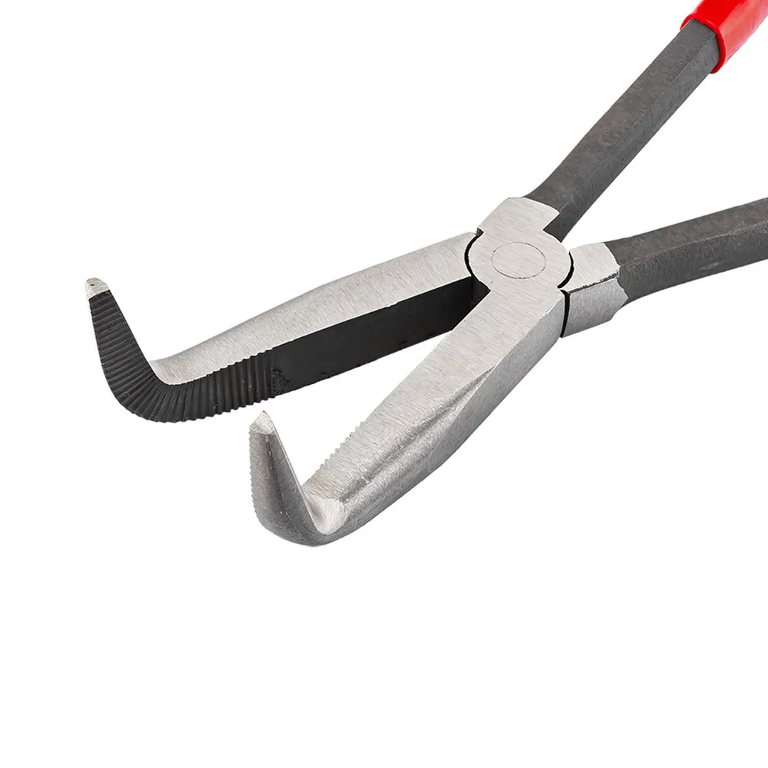 Длинногубцы изогнутые на 90° с удлиненными рукоятками 285 мм JBC JBC-5047P3