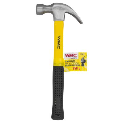 Молоток-гвоздодер 350 гр WMC TOOLS WMC-T7012