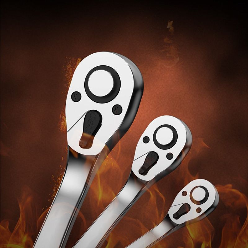 Трещотка 1/4", 150 мм, 72 зуба Deli RS EDL2324