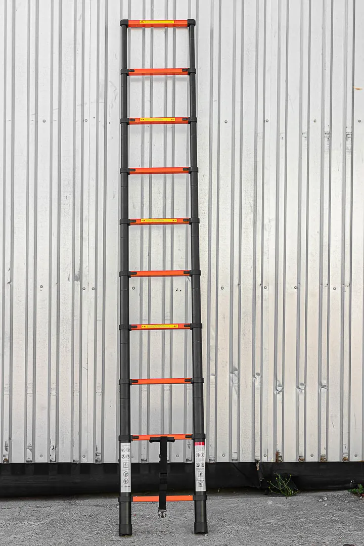 Лестница телескопическая алюм. бытовая 2.9м, 10 ступ. ISMA ISMA-UP290