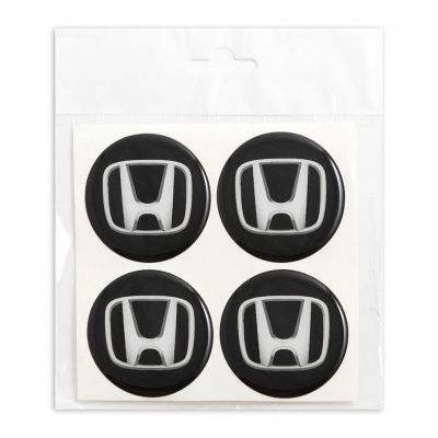Наклейки на колпак СИЛИКОН 55мм Honda 4 пр KOTA