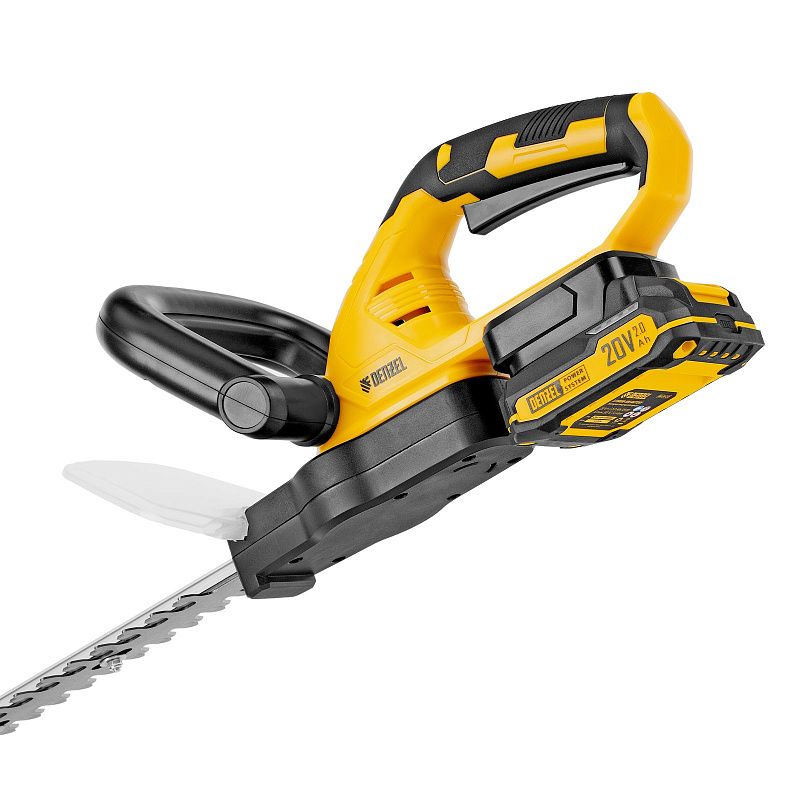 Кусторез аккумуляторный HTD-510, нож 510 мм, Li-Ion, 20 В Denzel 59409