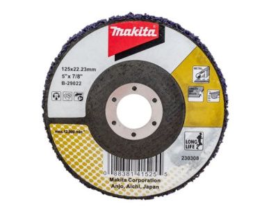 Обдирочный диск из вспененного абразива 125 мм Makita B-29022