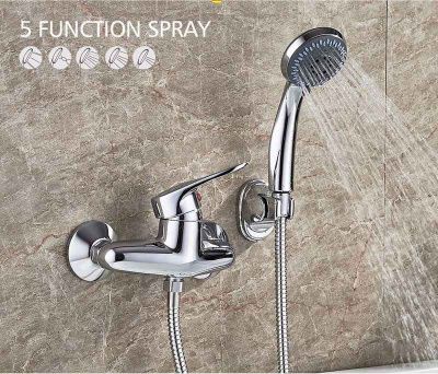 Смеситель для душа, латунь, хром Ledeme L2004