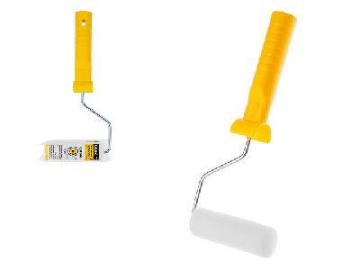 Валик поролоновый с ручкой, нанесение лаков STARTUL MASTER