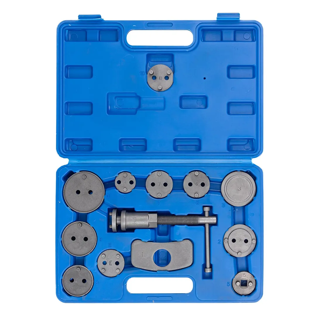 Набор инструментов для обслуживания тормозных цилиндров 13 пр. RockForce RF-65802 (Euro)