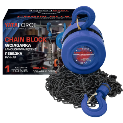 Таль ручная цеаная 1 т YATAFORCE YF-TRC9010