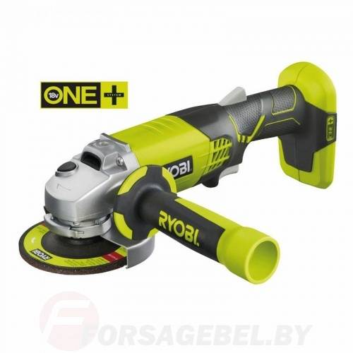 ONE + / Углошлифмашина RYOBI R18AG-0 (без батареи)