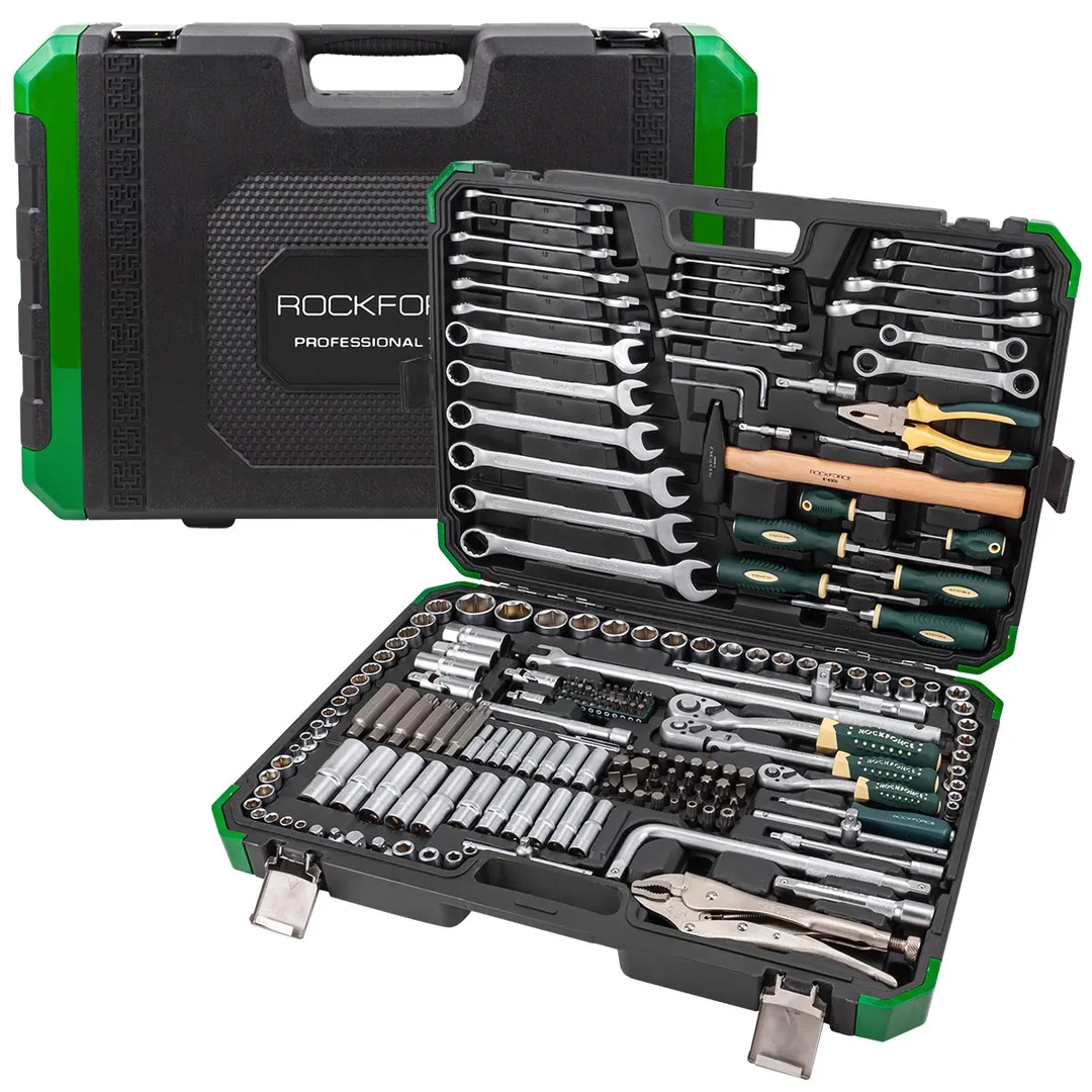 Набор инструментов 202+2 пр 1/4''&3/8''&1/2'' 6-гр&12-гр RockForce RF-42022+2