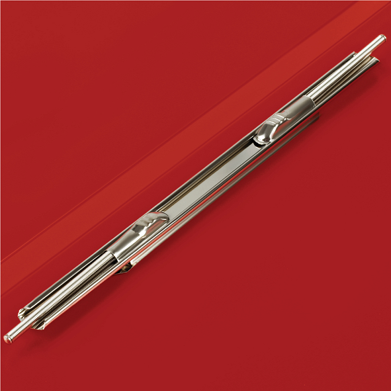 Папка-скоросшиватель А-611 "Стандарт" с карманом, пластик, красный