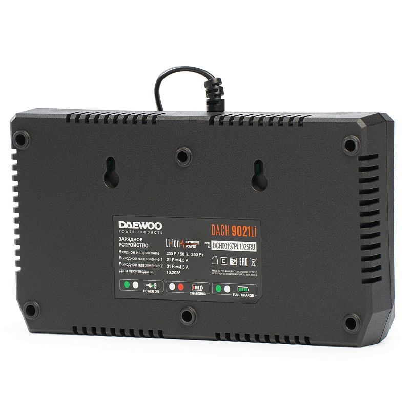 Зарядное устройство DACH 9021Li Daewoo Power DACH 9021Li
