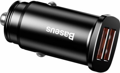 Автомобильное зарядное устройство Baseus QuickCharge3 Black (CCALL-DS01)
