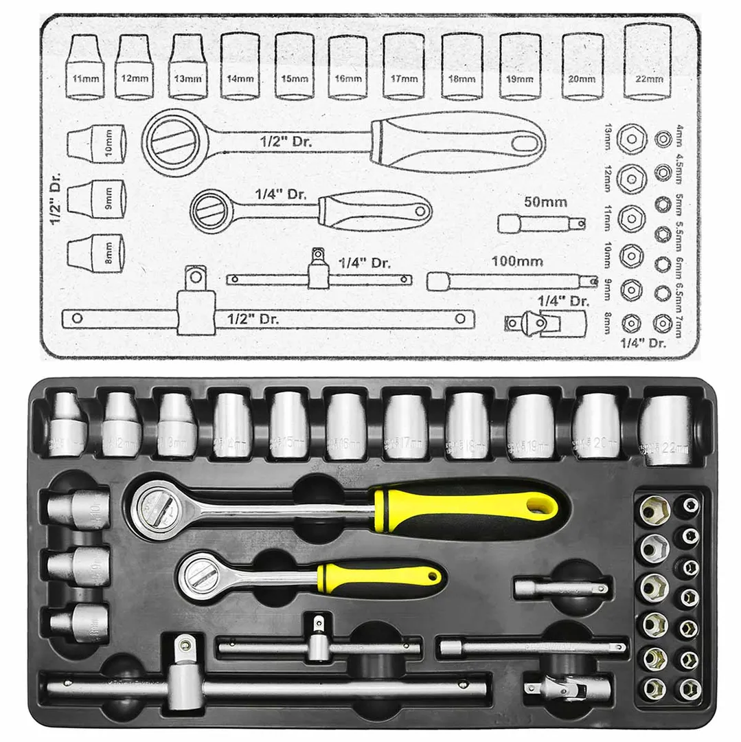 Набор инструментов 253 пр. WMC TOOLS WMC-WMC254