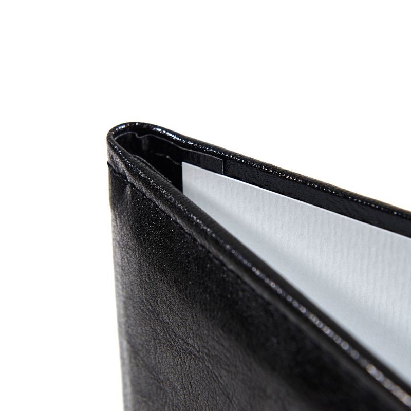 Папка на подпись, с карманом, черный