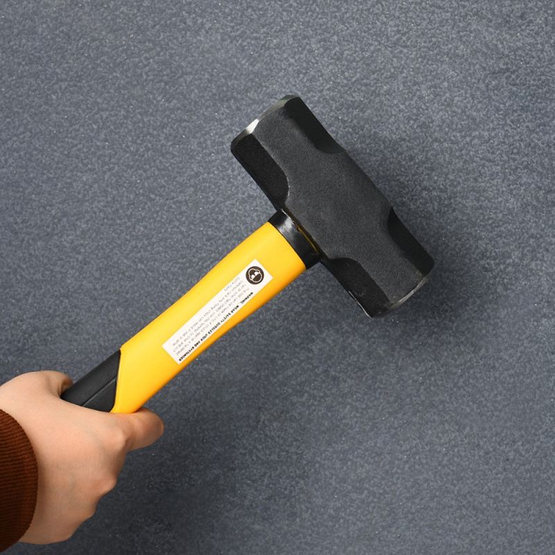 Кувалда Deli YS EDL447003, 1,5 кг, фибергласовая рукоятка, восьмигранный боек