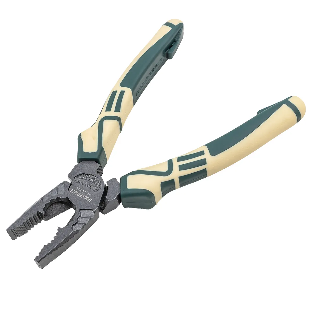 Плоскогубцы многофункциональные ''Profi'' 200 мм Cr-V 6150+доп. закалка (усилие сжатия увеличино на 60%) RockForce RF-611200DS