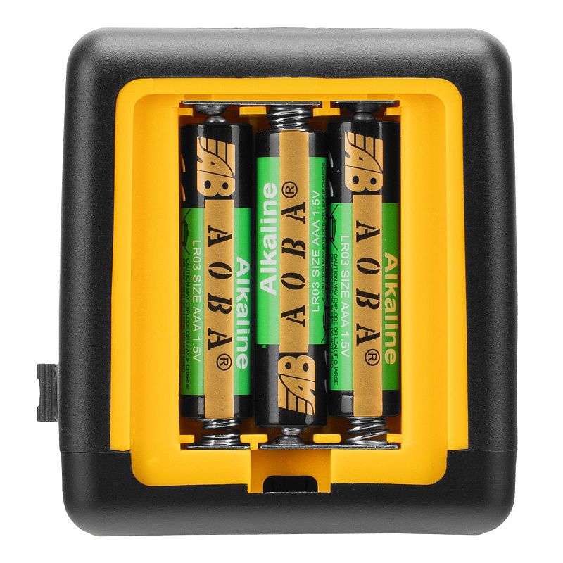 Лазерный уровень DQB-T, 30 м, зеленый луч, батарейки, штатив Denzel 350165