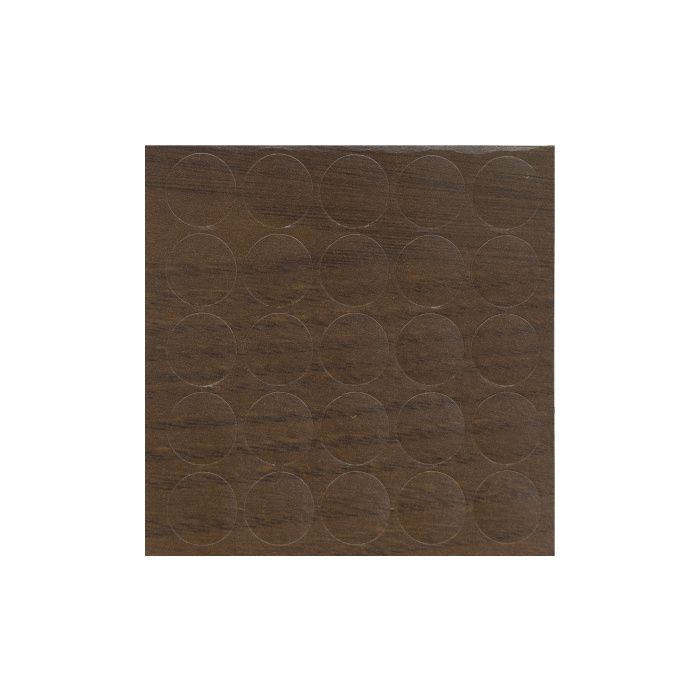 Заглушка самоприлипающая к конфирматам каштан (14346) (лист-25шт.) FOLMAG 16755