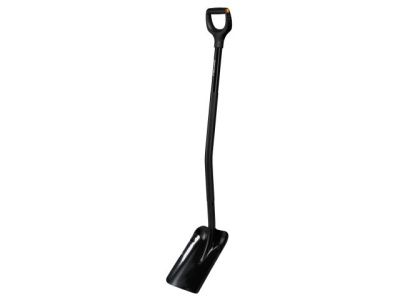 Лопата совковая Ergonomic Pro, черная Fiskars 1066711