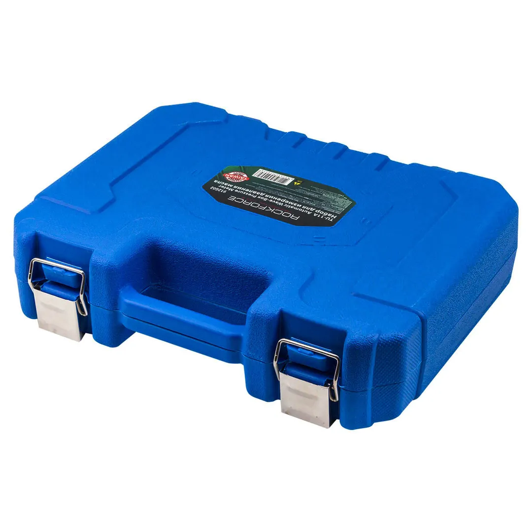 Тестер давления масла в наборе с резьбовыми адаптерами 12 пр., 0-28bar RockForce RF-912G02