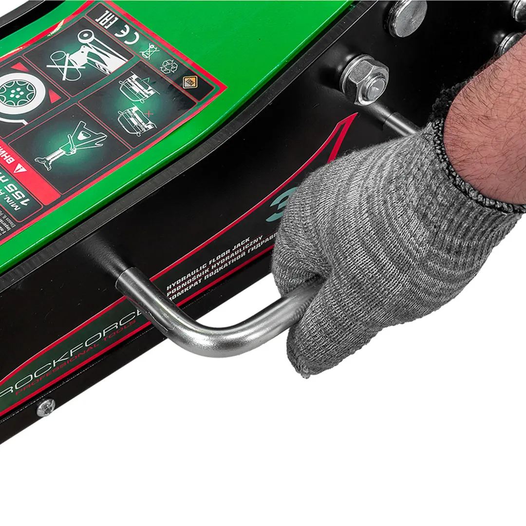 Домкрат подкатной гидравлический 3 т, 155-710 мм RockForce RF-T830036