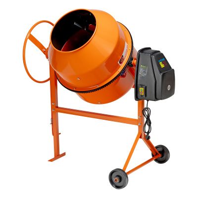 Бетоносмеситель БСН-220П, мощность 1000 Вт, полиамидный венец Сибртех 95521