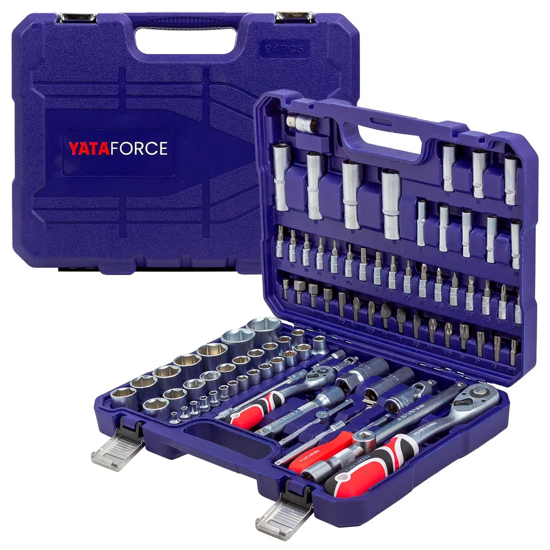Набор инструментов 94 пр. 1/4''&1/2'' 6-гр. YATAFORCE YF-4941-5