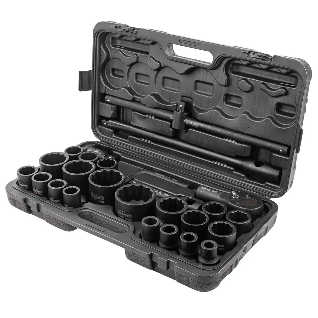 Набор инструментов ударных 26 пр. 3/4'', 12гр. BaumAuto BM-68262-9MPB