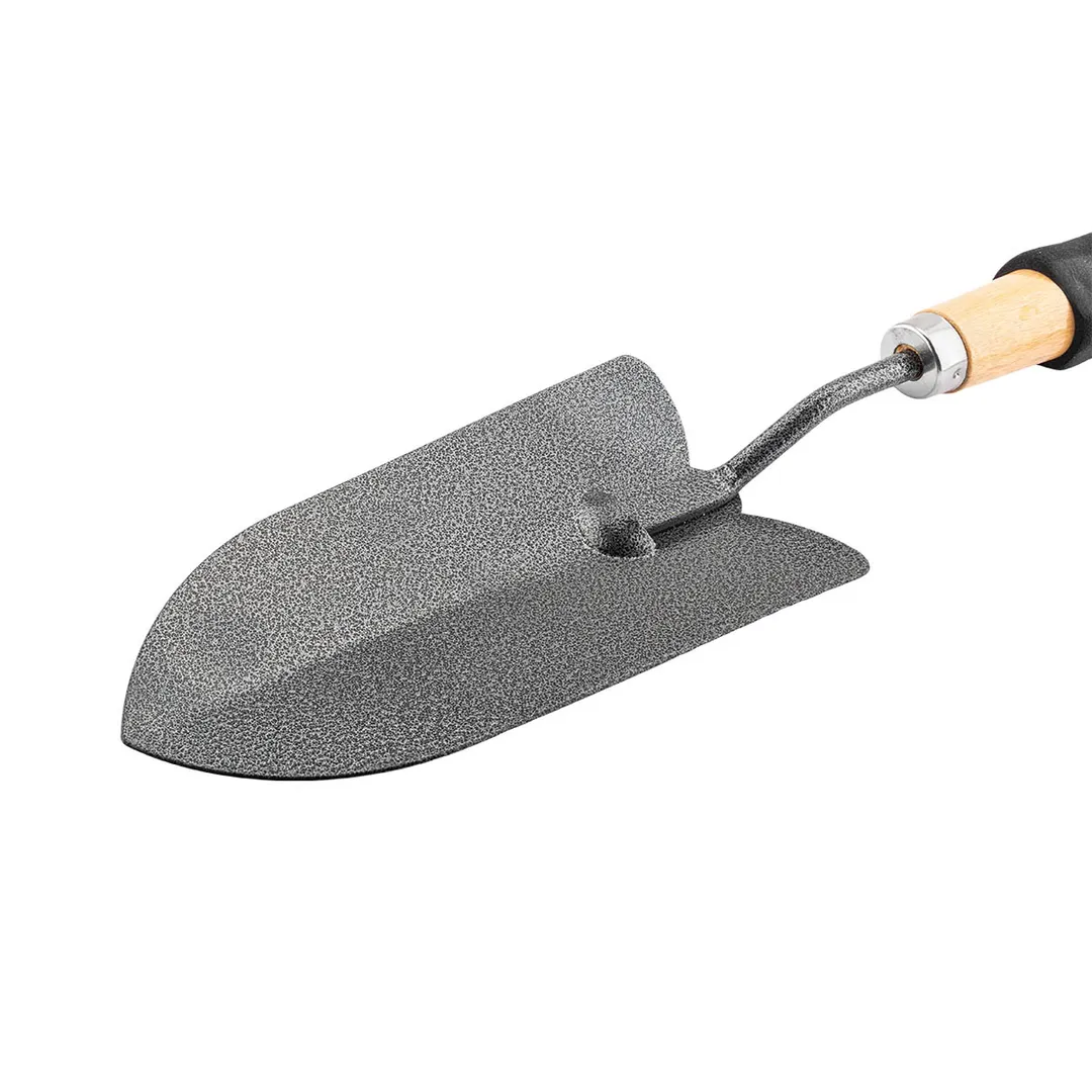 Совок посадочный с деревянной рукояткой L-330 мм, ширина 60 мм WMC TOOLS WMC-TG2104020-B