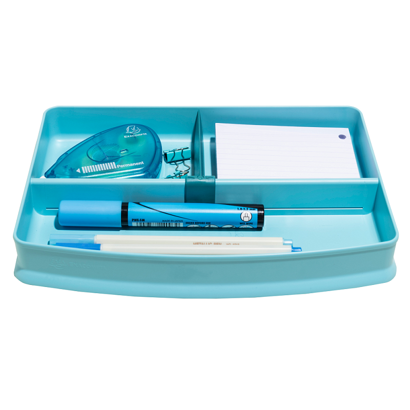 Подставка для канцелярских мелочей “Skandi”, 3 деления, ассорти