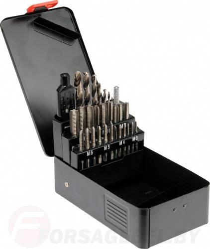 Набор метчиков M3-M12 29 пр. Yato YT-2977